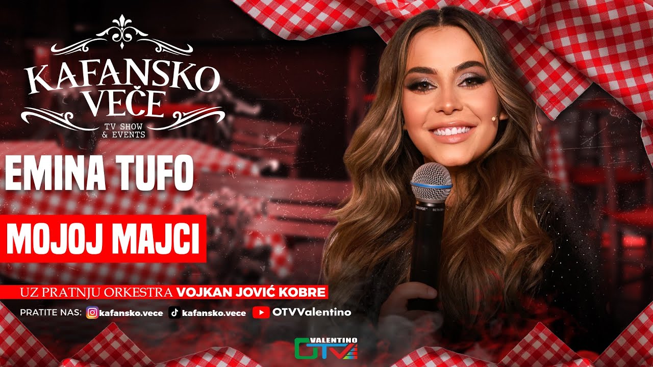 EMINA TUFO - MOJOJ MAJCI | UZIVO | (ORK. VOJKANA JOVICA KOBRE) | 2025 | KAFANSKO VECE
