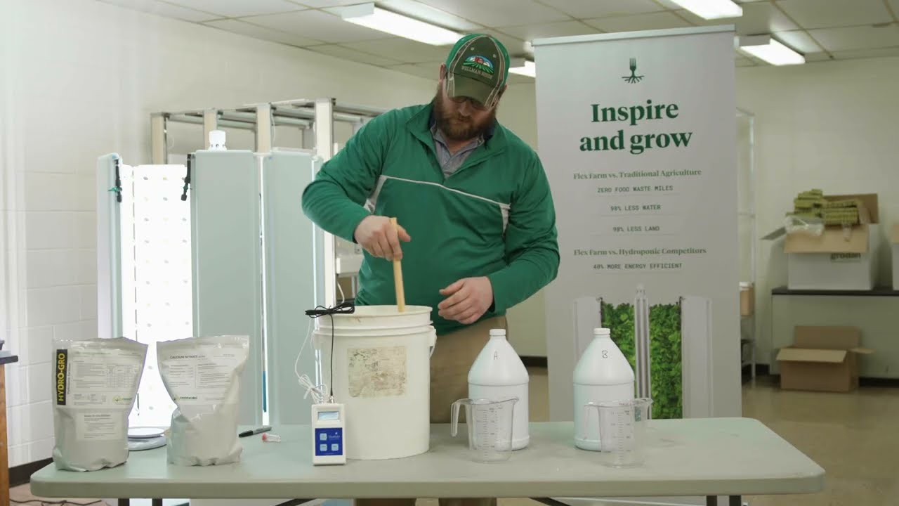 Small Batch Hydroponic Nutrient Mixing | CropKing Inc.