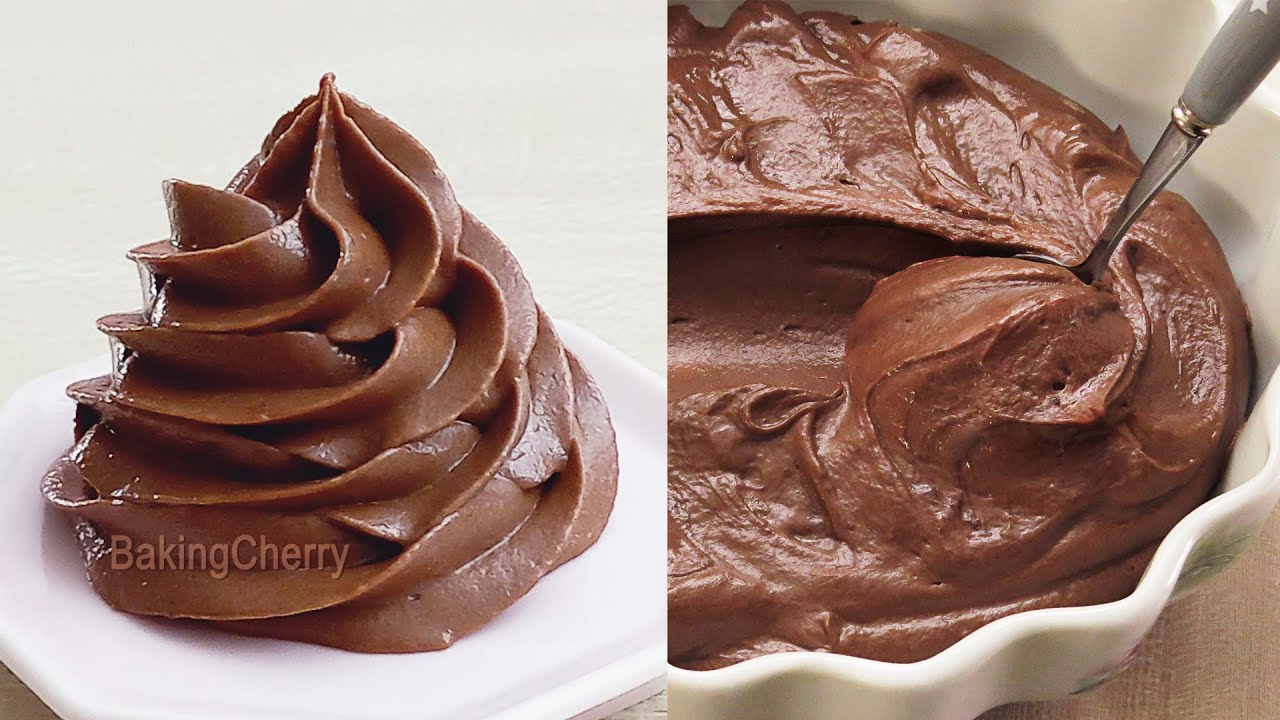 Brazilian CHOCOLATE BUTTERCREAM | Creamy and Delicious Chocolate Frosting
