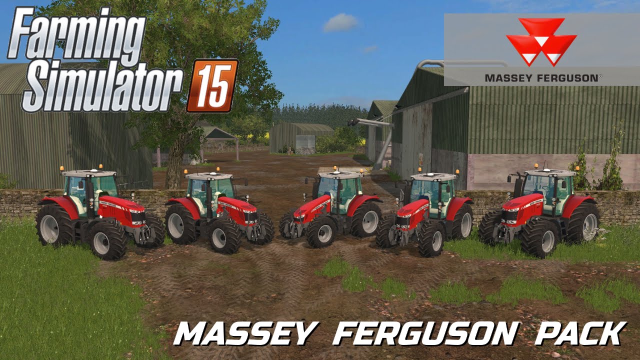 Farming Simulator 2015 - Massey Ferguson Pack - BulletBill83