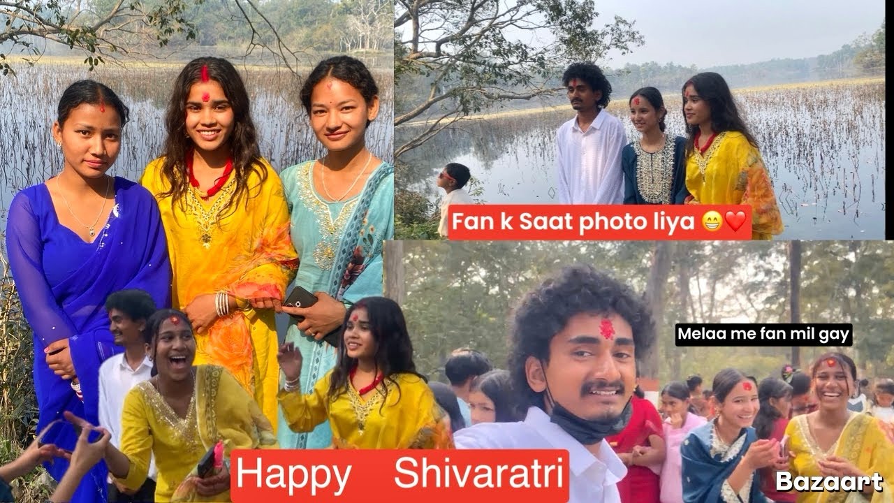  Dayli vlog day (26) Happy shivaratri 🥰❤️aaj melaa me hamarey fan mil gaya 😍🥰