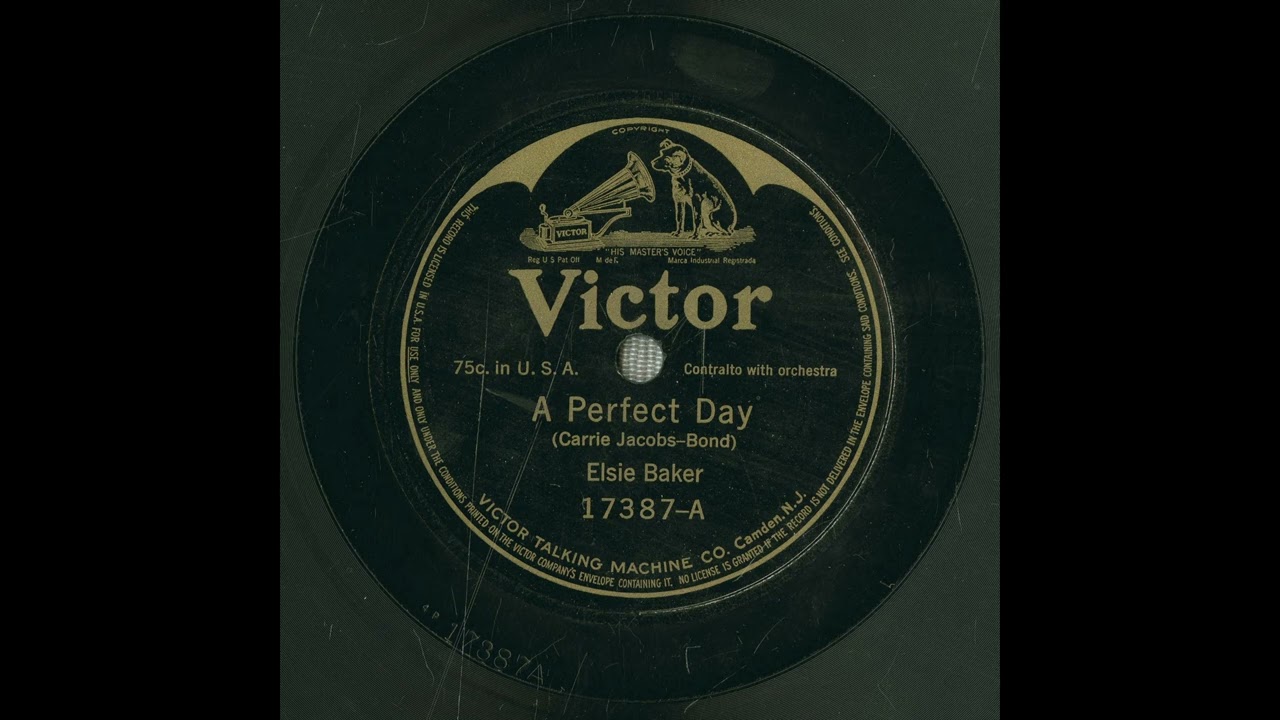 Elsie Baker - A Perfect Day (1913)