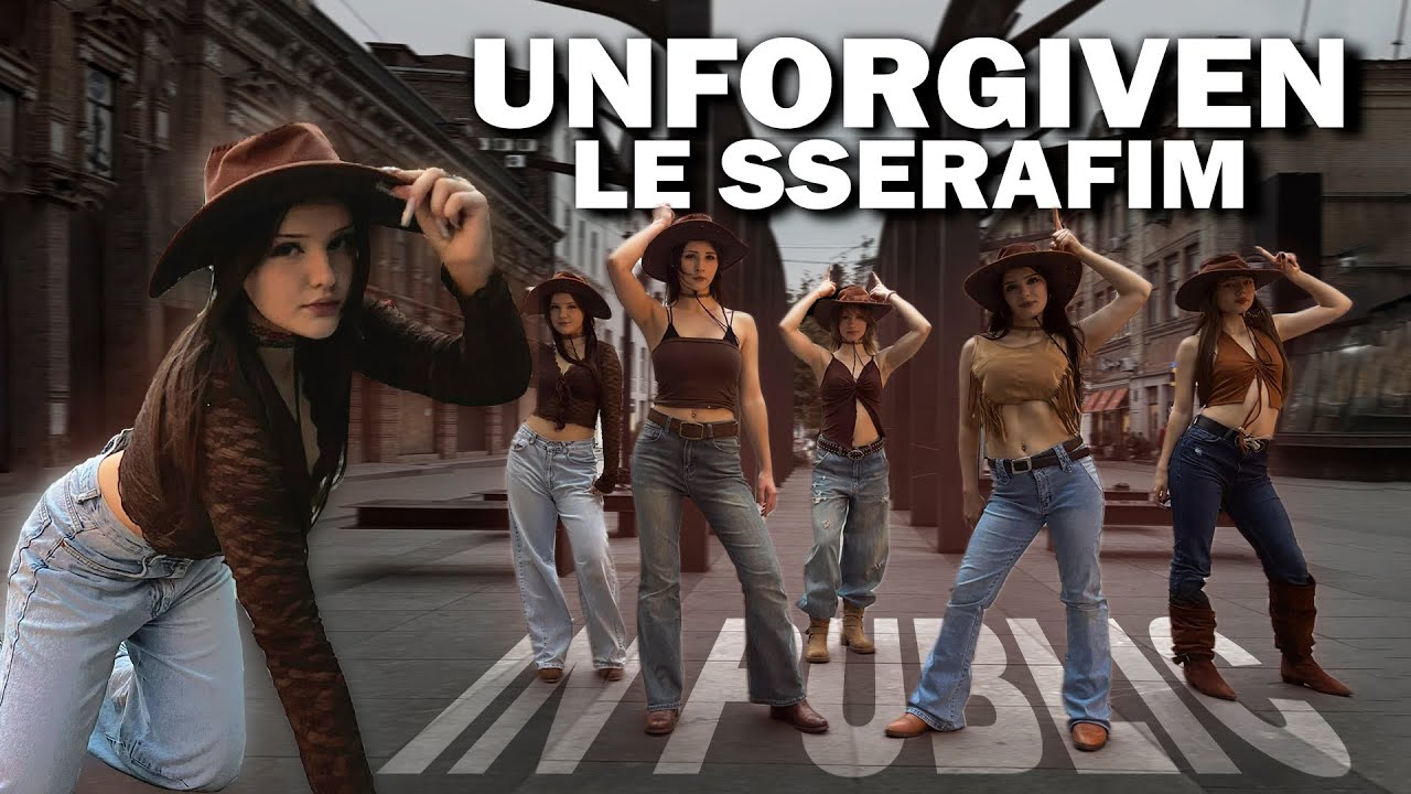 [KPOP IN PUBLIC | UKRAINE] UNFORGIVEN - LE SSERAFIM dance cover by HEARTLESS 