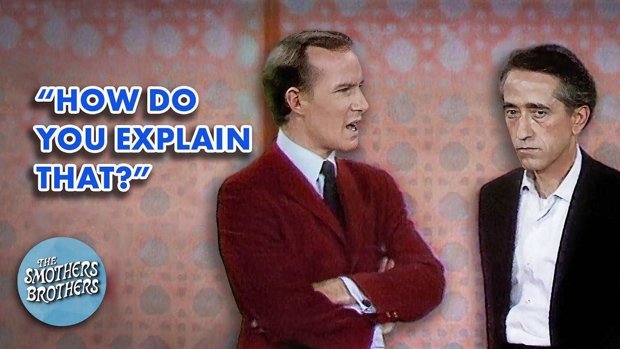 Pat Paulsen Is Caught In A Lie | The Smothers Brothers Comedy Hour (1968)