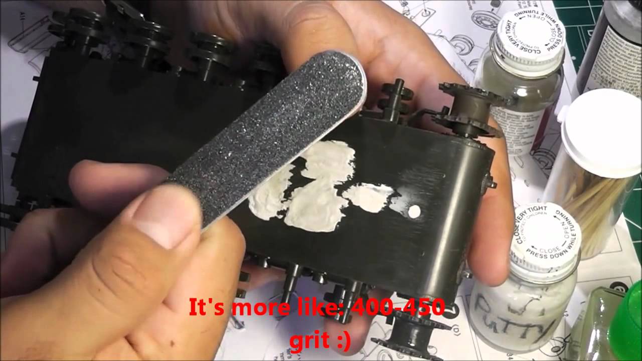 Scale Modeling 101: Working with putty.