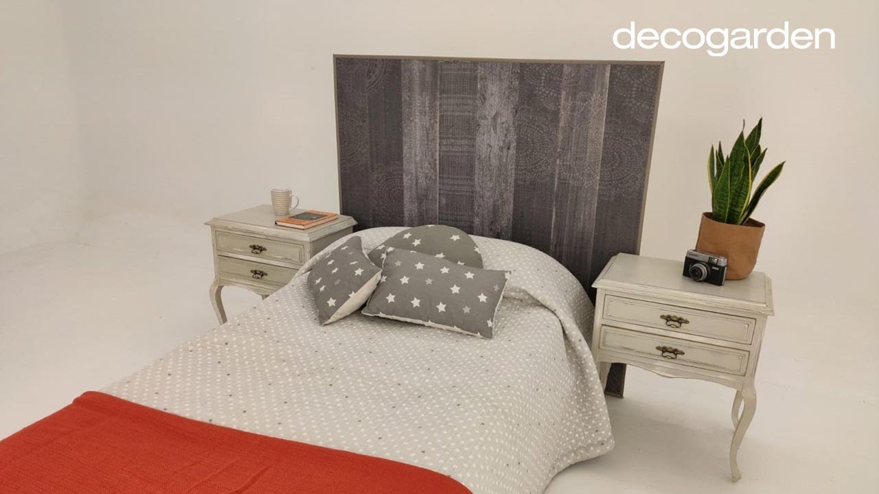 Hacer un CABECERO DE CAMA con REVESTIMIENTOS DECORATIVOS 😍 - Decogarden