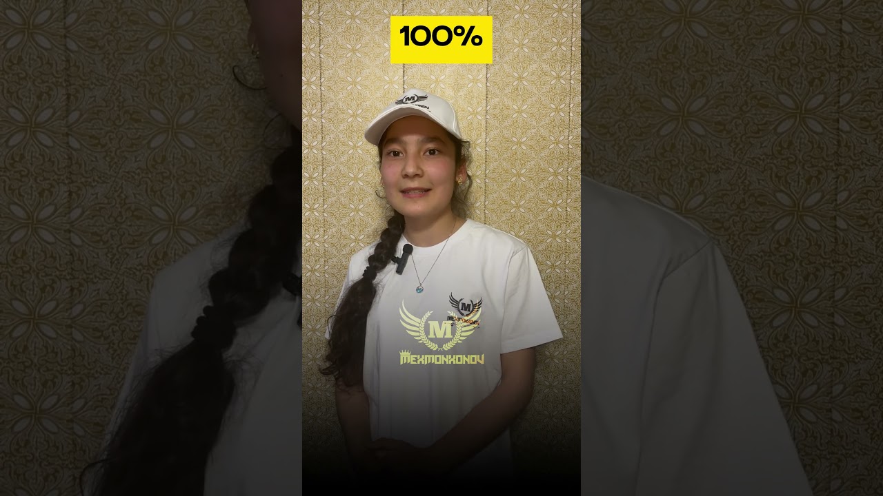 Sattorova Iroda 100% 93 BALL #biologiya #kimyo #education#chemistry