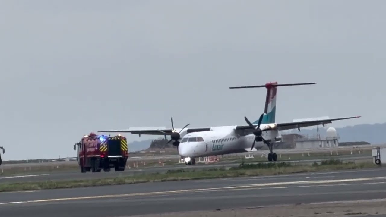 INCIDENT : Un Dash 8 paralyse l'aéroport de Nice pendant 1 heure !