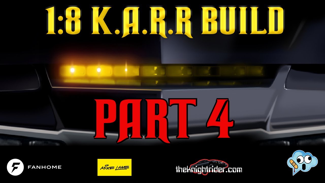 Fanhome fully customized 1/8 Knight Rider KARR with mods from Mike Lane and Kenneth Toys Part 4
