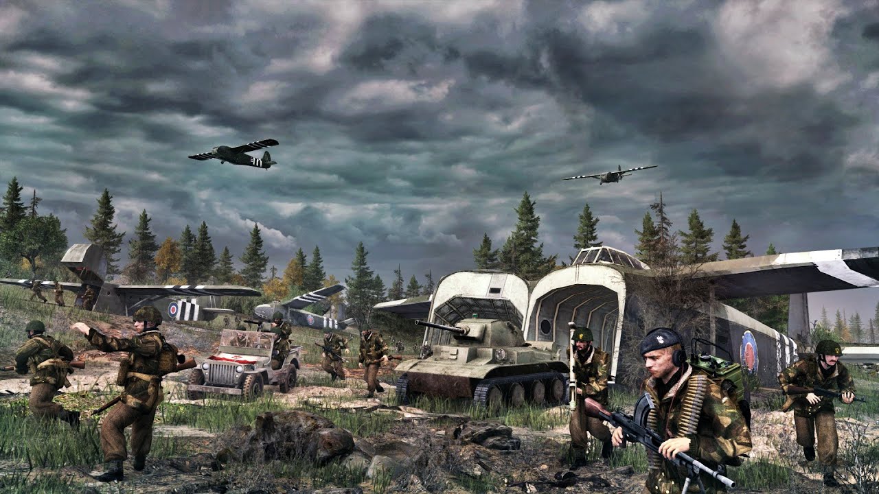 Polish Paradrop near Driel - Operation Market Garden (1944) | Gates of Hell