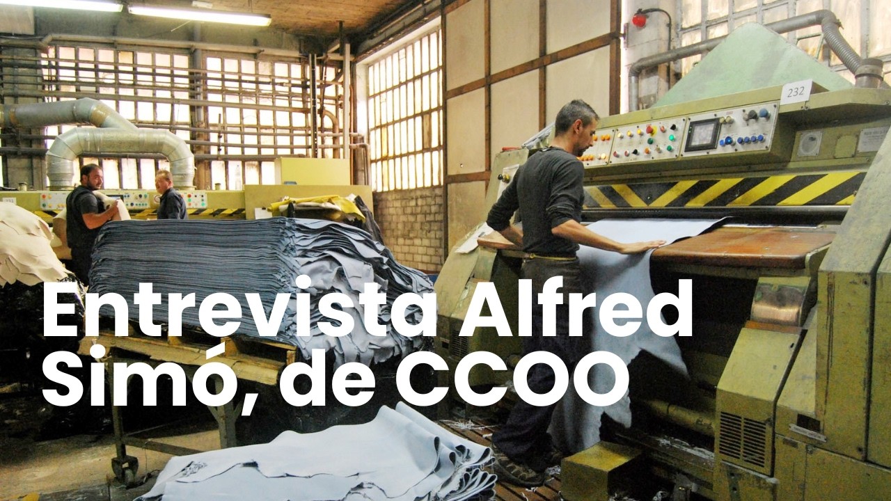 Entrevista al coordinador de CCOO a l'Anoia, Alfred Simó