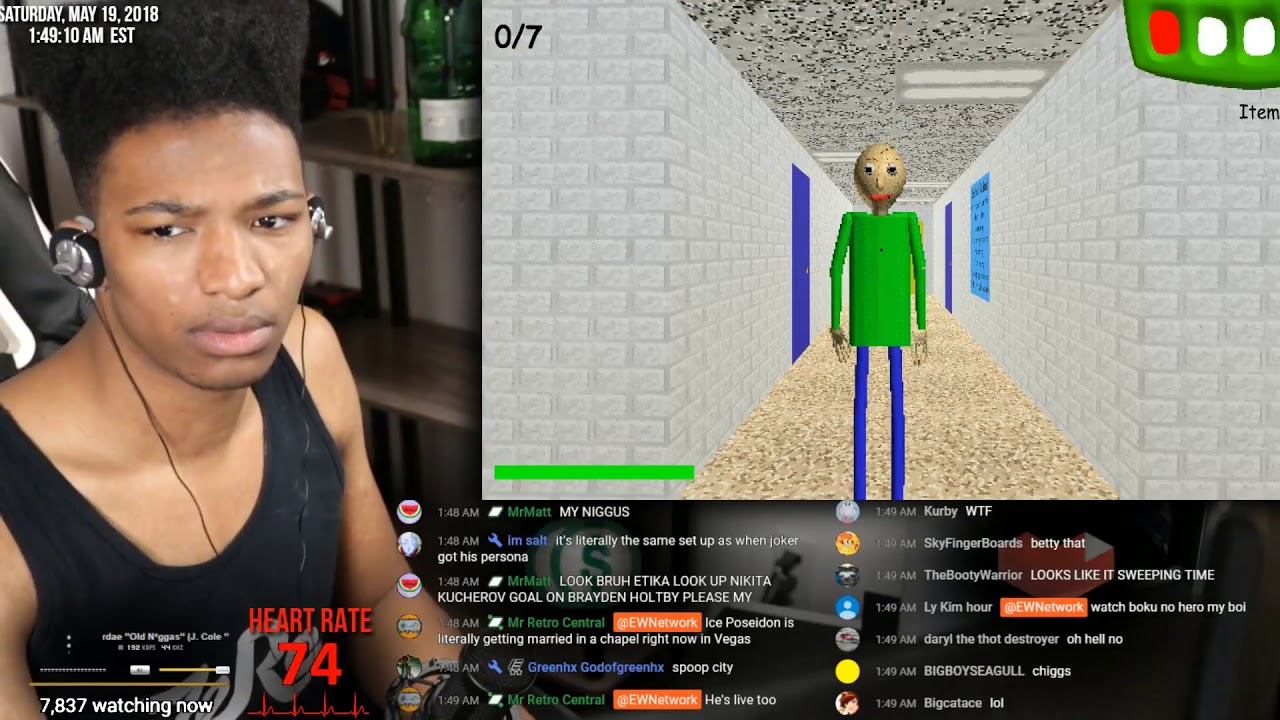 Etika Attempts To Play Baldi's Basics In Education (Fails To Play)
