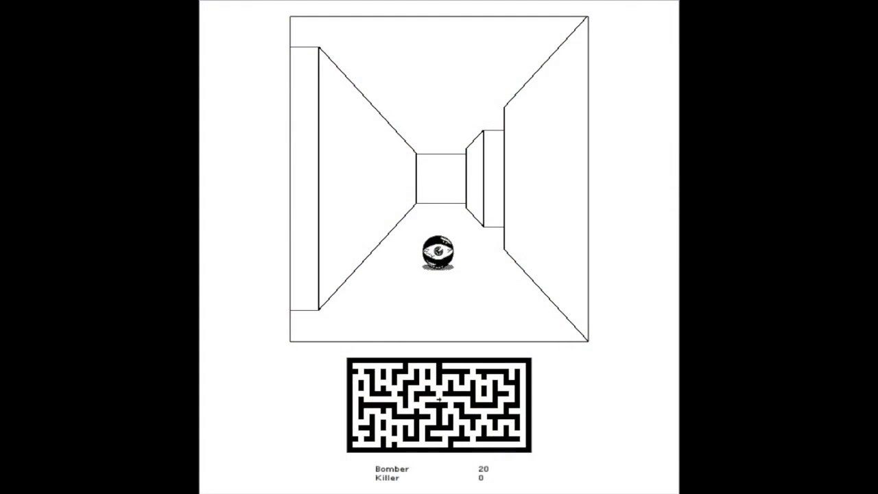 Maze War Recreation (Xerox Alto)