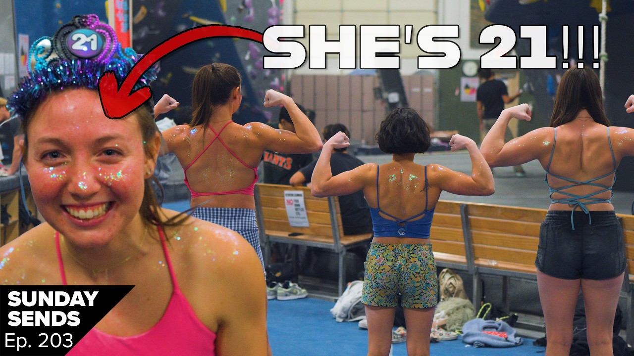 21 on 21: Twenty One Comp Boulders with the Three Lils (There’s Glitter)