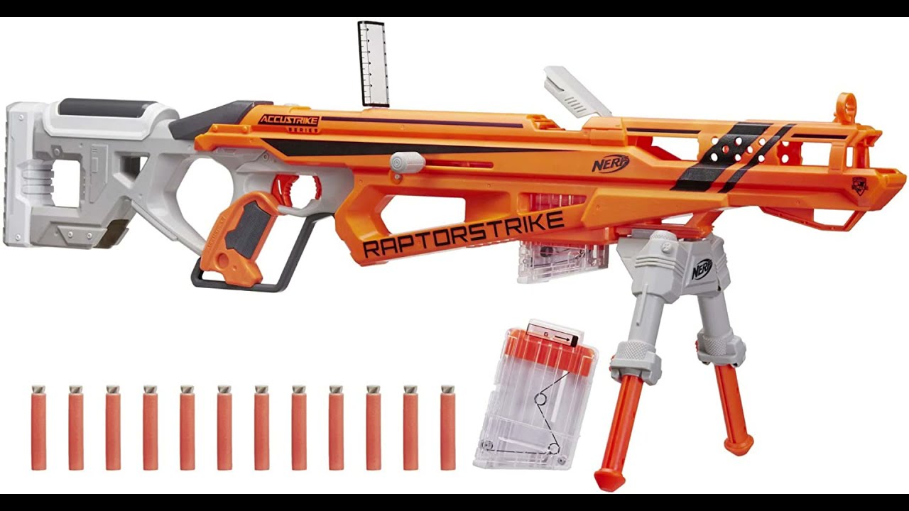 Nerf Raptorstrike gemoddet mit optischen Verbesserungen, Custom Painted - Cosplay Gun