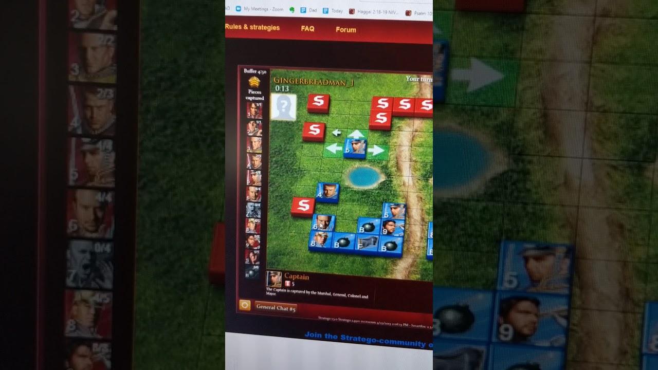 Stratego Two Square Rule Trick