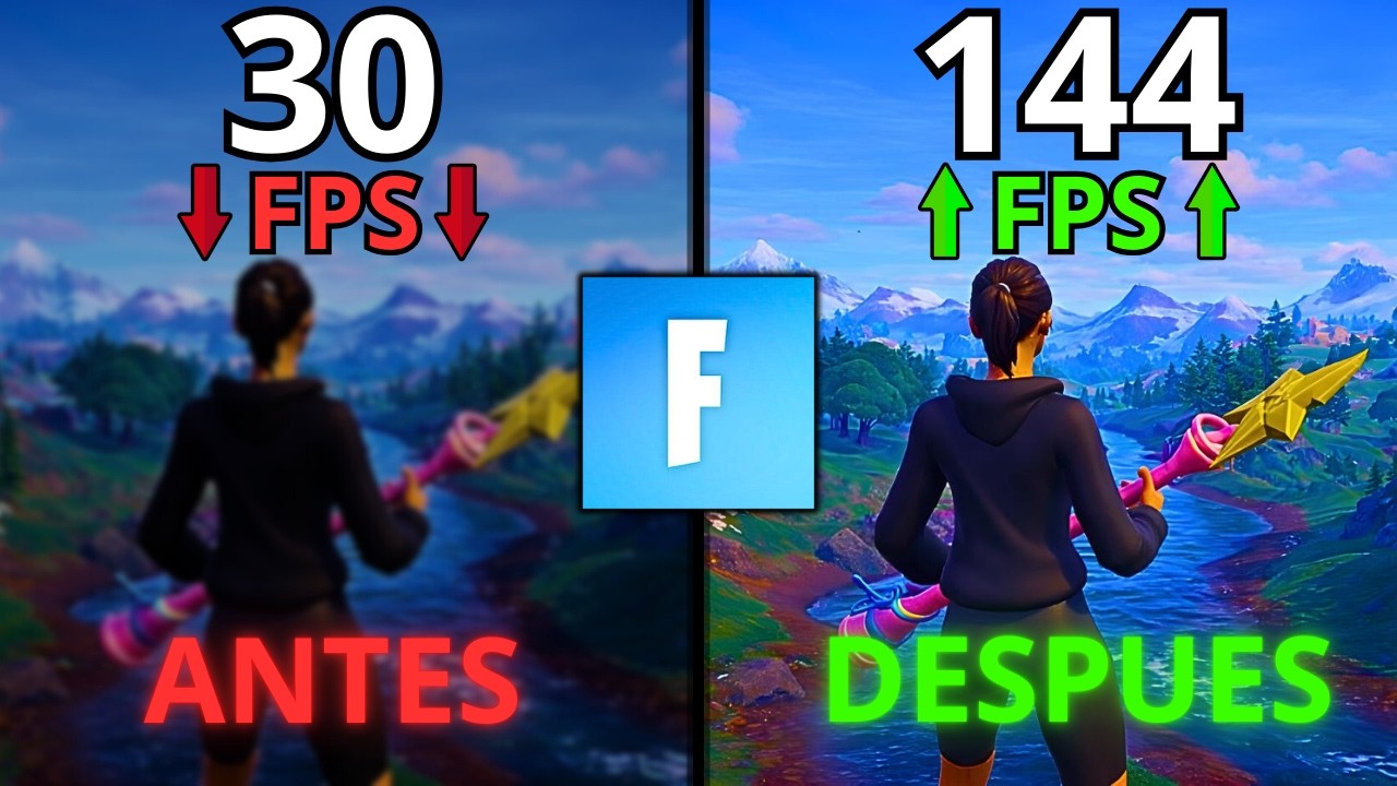 Cómo SUBIR FPS en Fortnite Capítulo 5 (2026) 🚀 Mejora el Rendimiento y Elimina el Lag