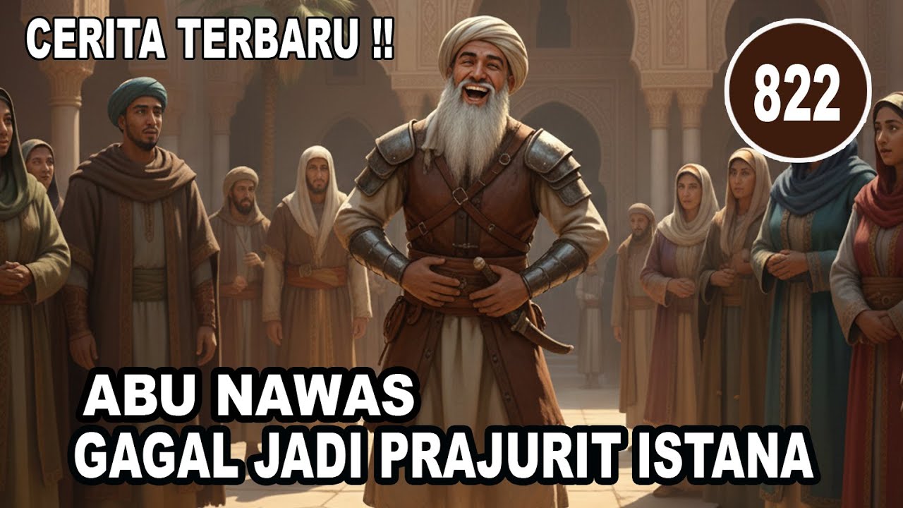 KESERUAN ABU NAWAS MENDAFTAR JADI PRAJURIT ISTANA - HUMOR SUFI