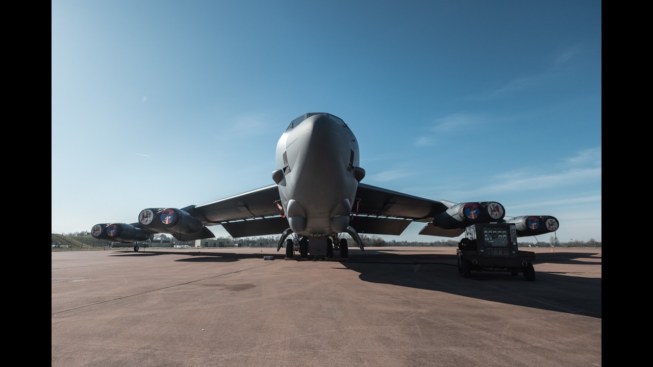&lsquo;The Heavies&rsquo;   US Air Force heavy jets protecting the Alliance