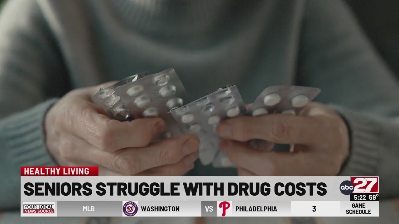 Healthy Living: Seniors Struggle With Drug Costs