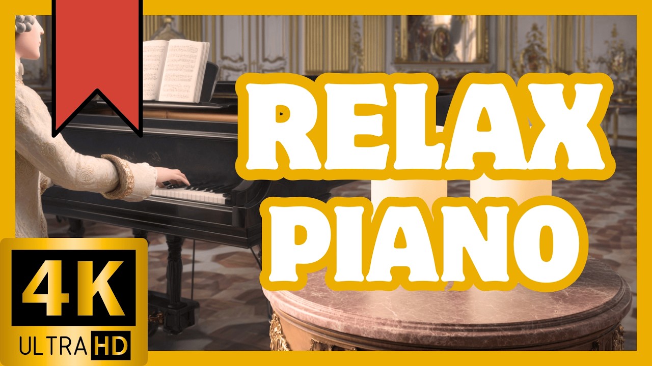 Relaxing Piano Music 🎹 Classical Piano for Studying, Focus & Work (4K)