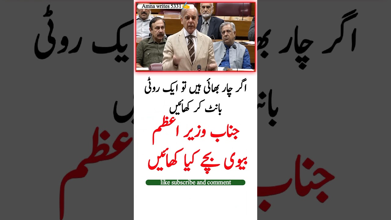 PM Shahbaz Sharif Statement On Inflation? | Middle Class Reality In Pakistan!