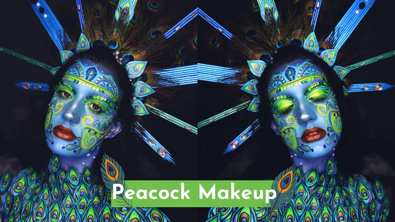 Peacock Makeup Look : Alexia Chao