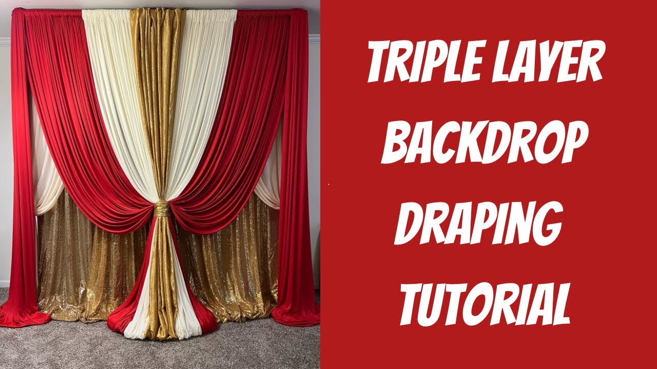 Ever Wanted to Learn Event Draping? Here's How!