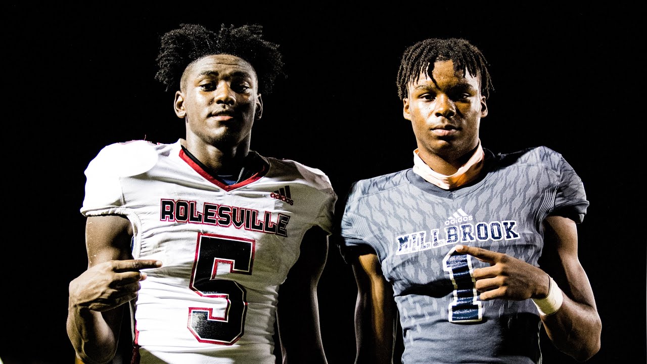 Rolesville vs. Millbrook | 4🌟 Noah Rodgers and 3🌟 Wesley Grimes Battled out and put on a show! 👀🍿