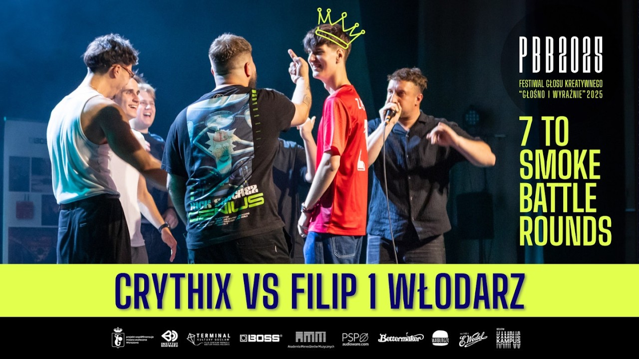 CRYTHIX vs FILIP 1 WŁODARZ | Polish Beatbox 7 TO SMOKE Battle 2025