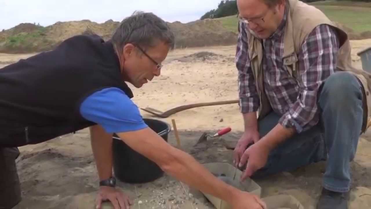 Arkæologisk udgravning i Mols Bjerge