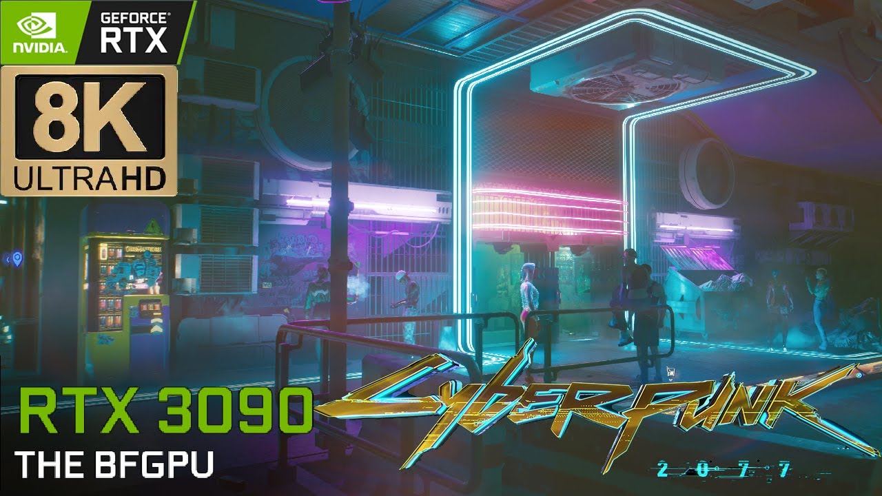 Cyberpunk 2077 : 8K Tour | Night City : Pacifica, Watson, Badlands .. | Psycho Settings | RTX 3090