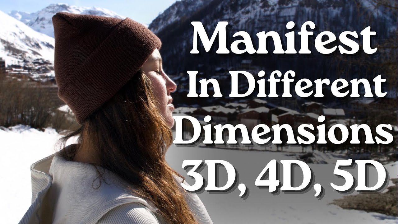 Объяснение измерений 3D, 4D, 5D и как проявить себя в недвойственности [Закон Единства]