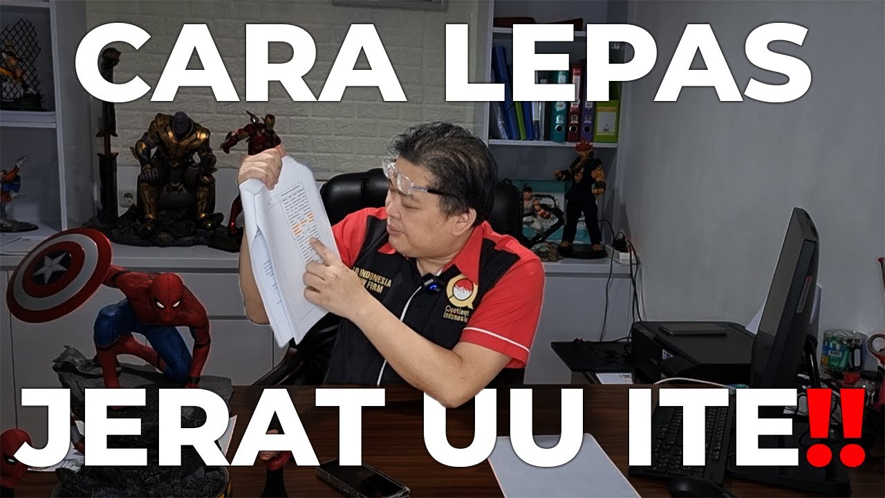 CERDAS HUKUM CARA HINDARI JERAT UU ITE ‼️