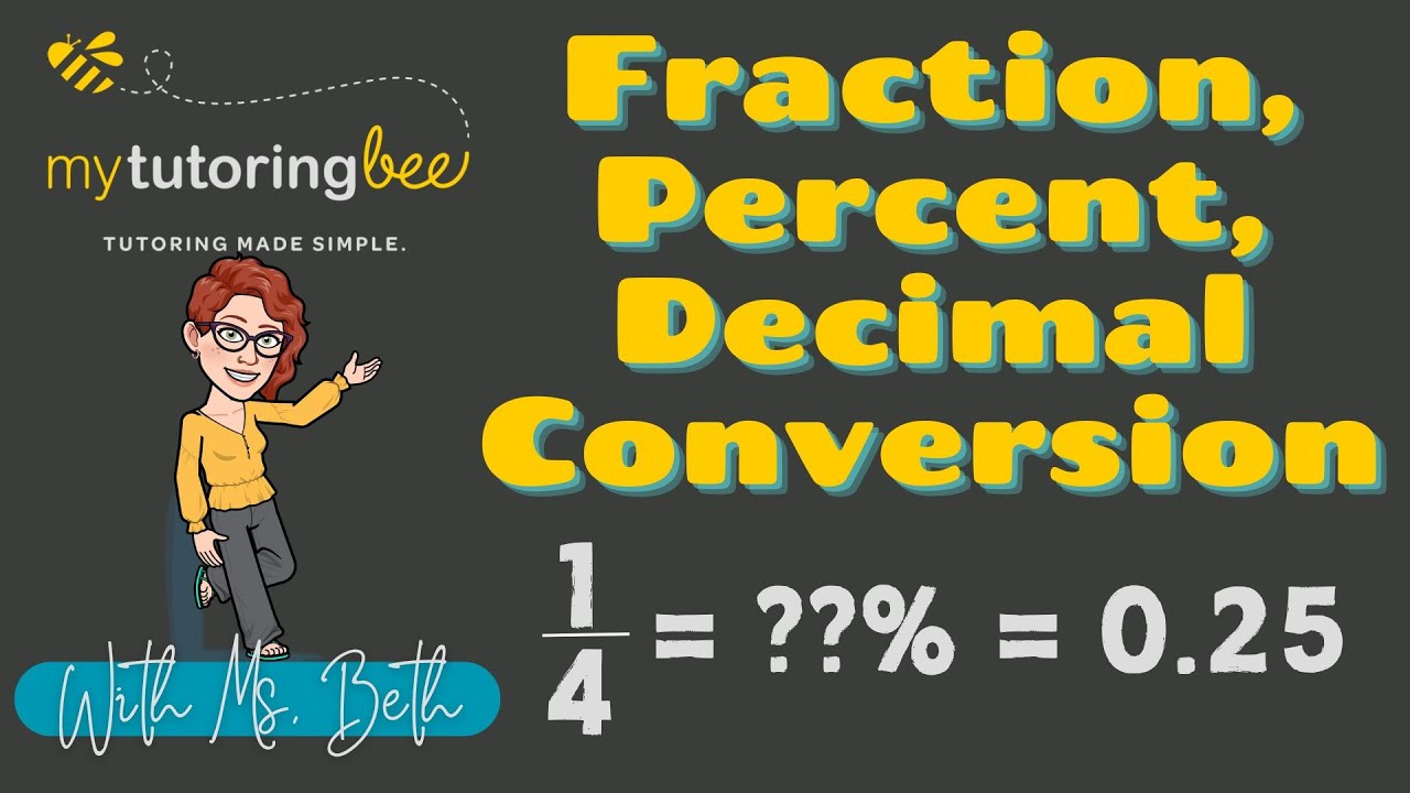 Fractions Percent Decimal Conversion