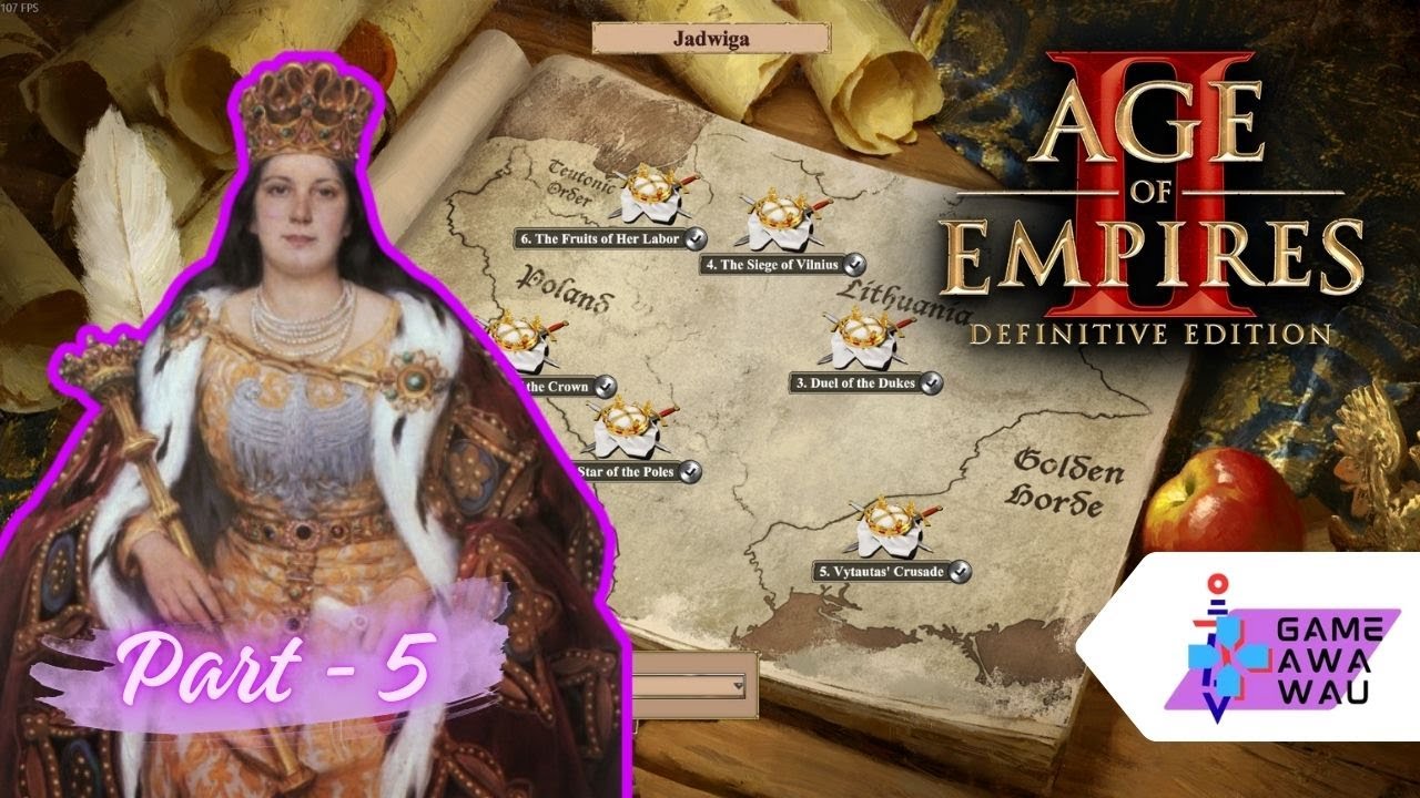 Age of Empires 2 - Definitive Edition - Jadwiga - Part 5 - Vytautas' Crusade