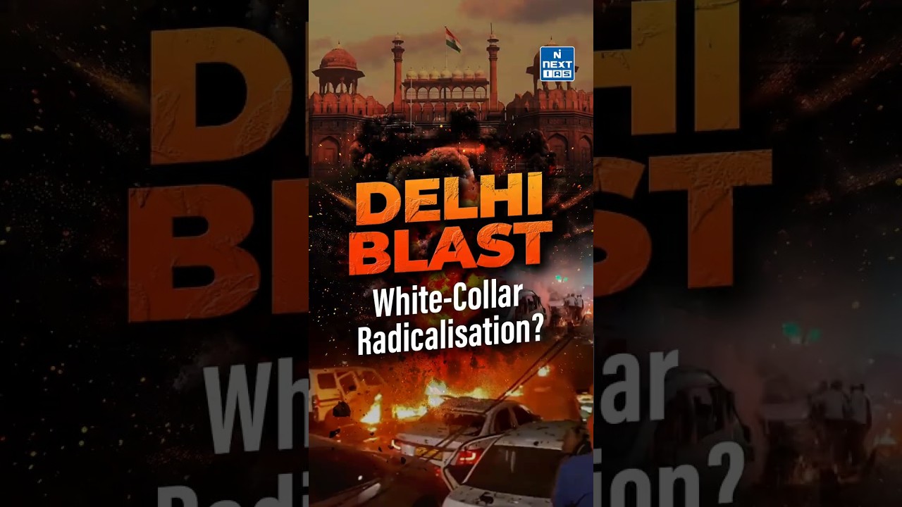 Red Fort Blast: Rise in India&rsquo;s White-Collar Terrorism #shorts