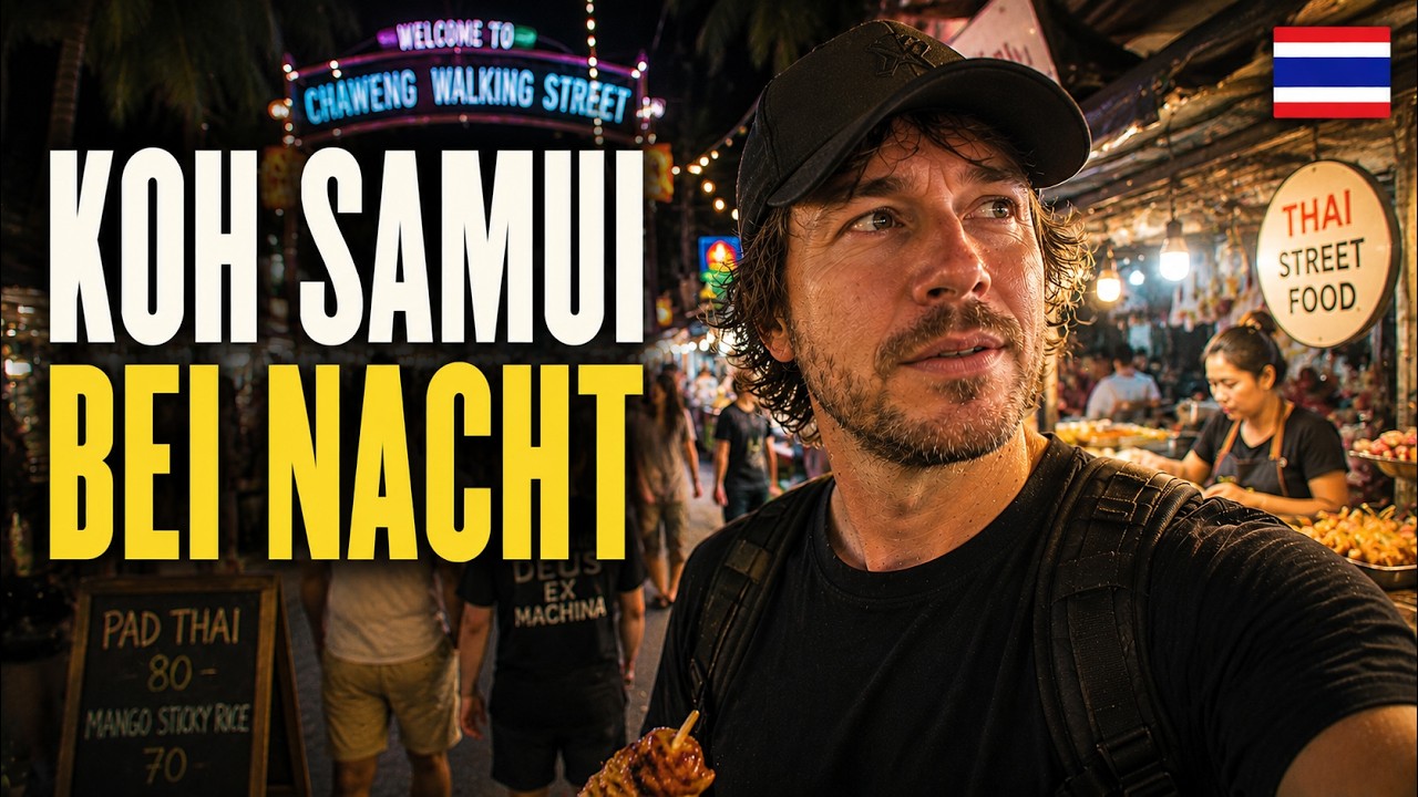 Chaweng Beach Nachtmarkt & Streetfood – Das kulinarische Herz von Koh Samui.