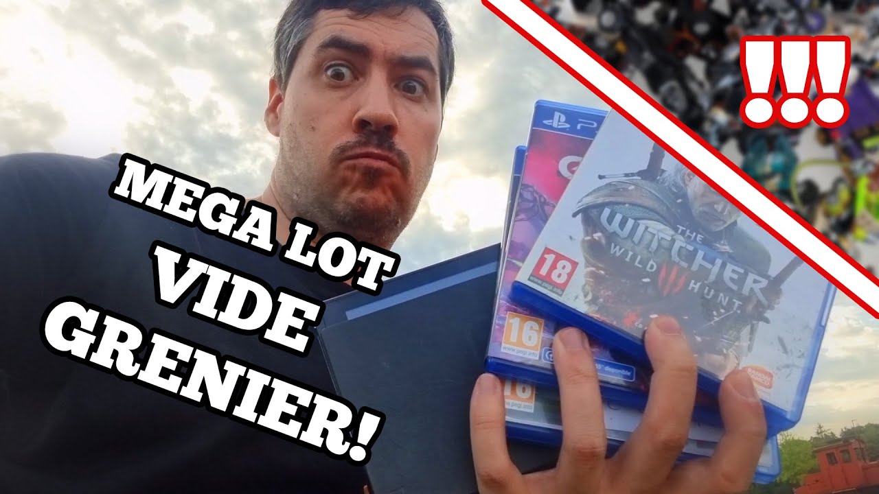 MEGA LOT malgré la pluie au VIDE GRENIER!