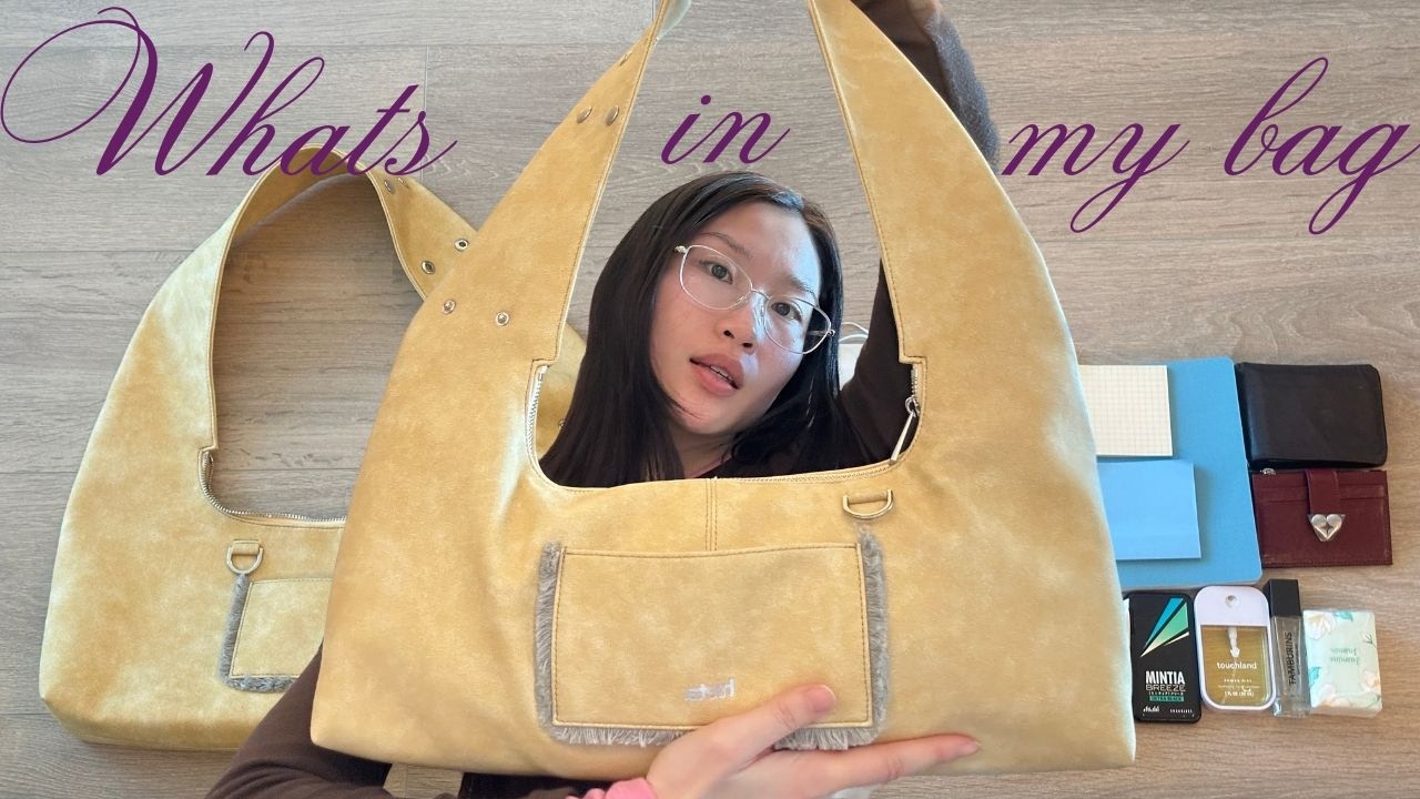 what's in my hieta bag ˙⋆✮ !