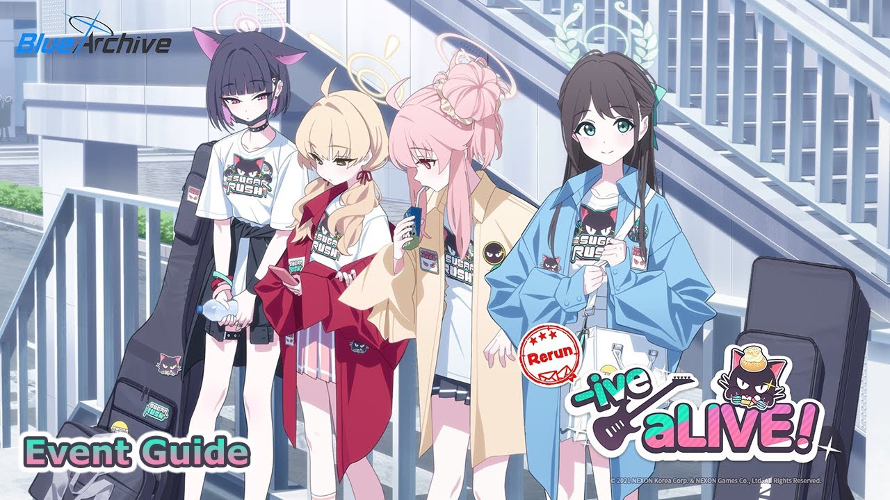Blue Archive Global - ive aLIVE! Rerun Event Guide