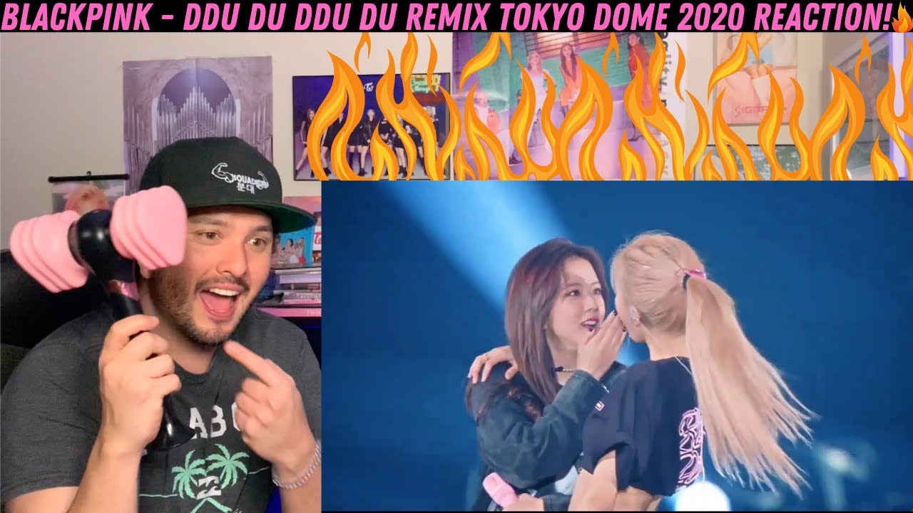 BLACKPINK — DDU DU DDU DU REMIX TOKYO DOME 2020 Реакция!
