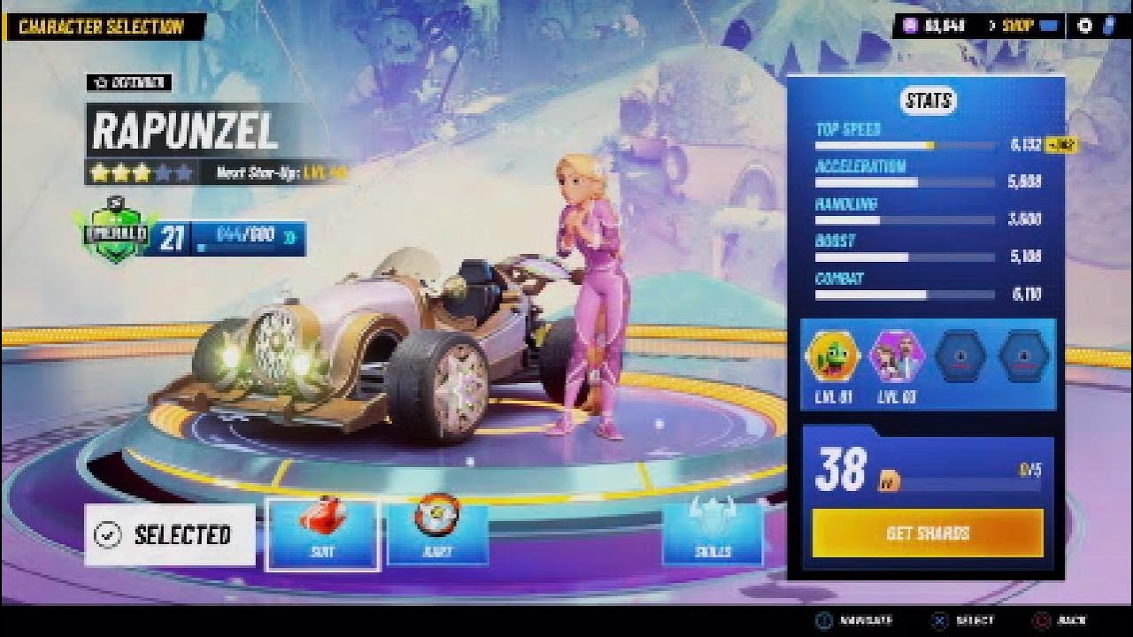 You can do this Rapunzel - Disney Speedstorm S17 Rapunzel Ranked Matches