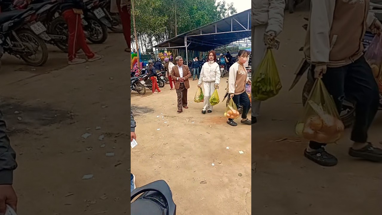 Dư &acirc;m của chợ phi&ecirc;n ng&agrave;y Tết #huongvidongquetv #chợtết #tet #choxuan #tết #orphan #orphanboy