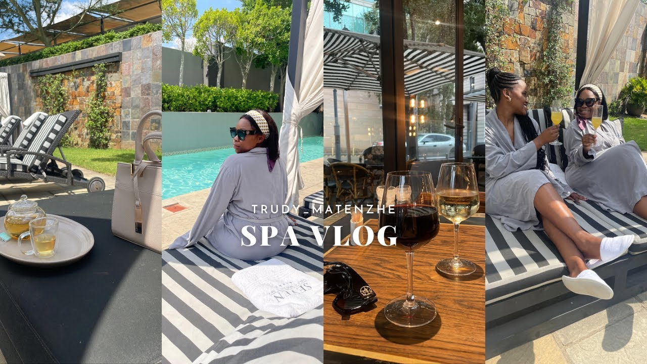 Vlog: Spa date and drinks 🧖‍♀️❤️ | Camelot Spa Sandton | South African YouTuber