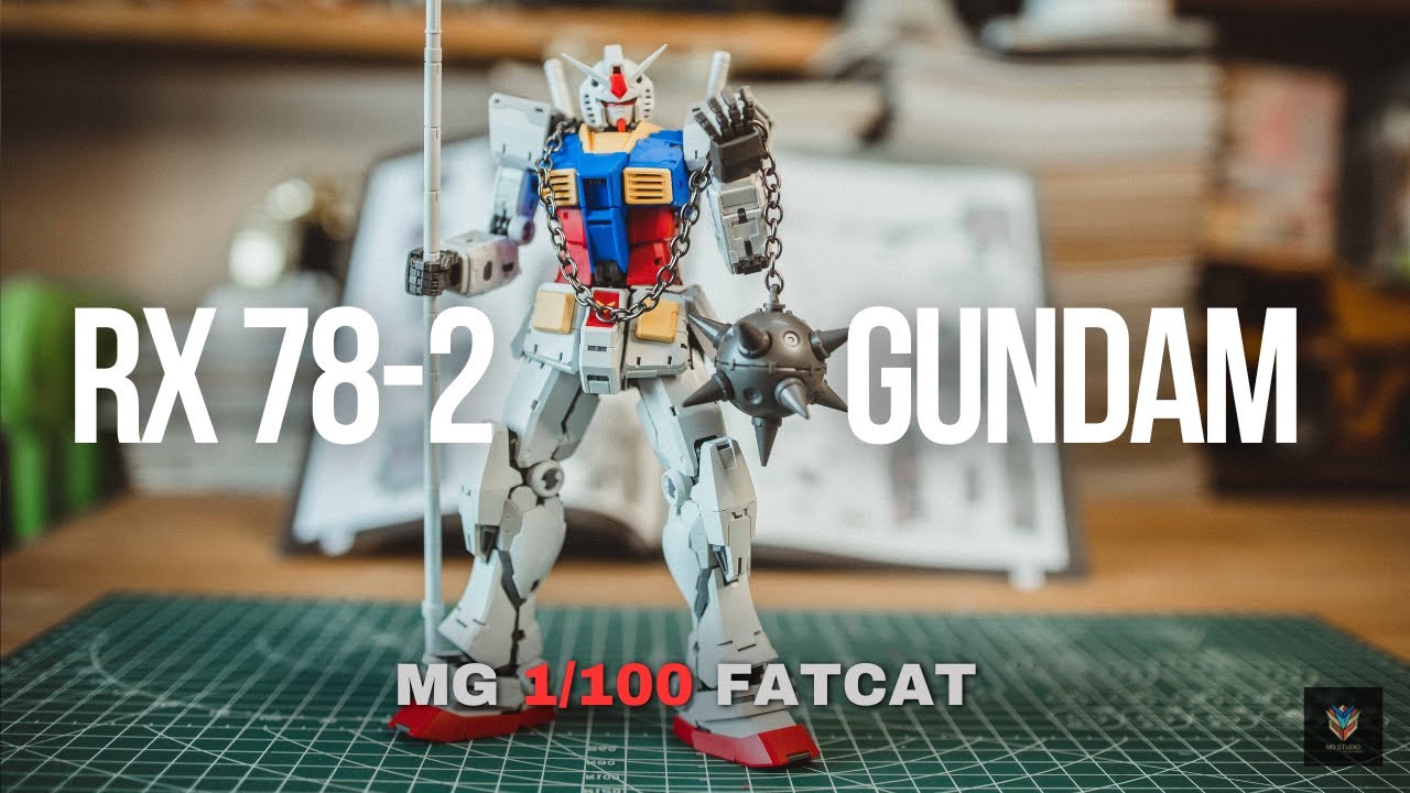 Unboxing & Building RX-78-2 Ver. 2.0 by Fat Cat | 1/100 Real Grade-Style Gundam Kit