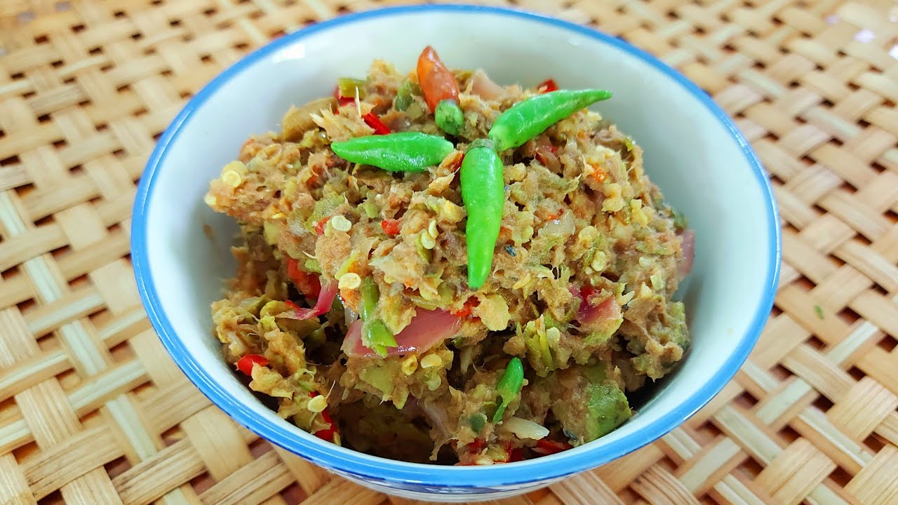 น้ำพริกมะขามอ่อนปลาทู น้ำพริกมะขามอ่อนปลาทูผัด สูตรโบราณ/ครัวกัณฐมณี channel