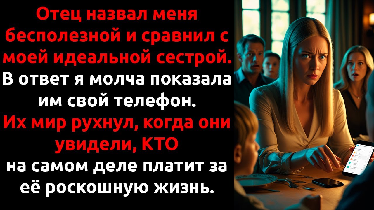 Моя сестра врала родителям, что ПОМОГАЕТ им — я показала им ОДНУ вещь, и их мир РУХНУЛ.
