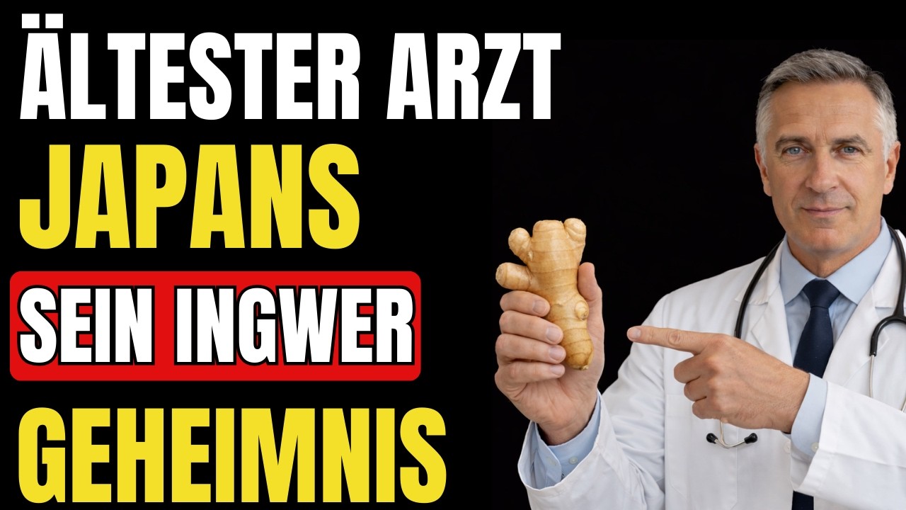 Der älteste Arzt Japans enthüllt: Das INGWER-Geheimnis für Menschen über 60!