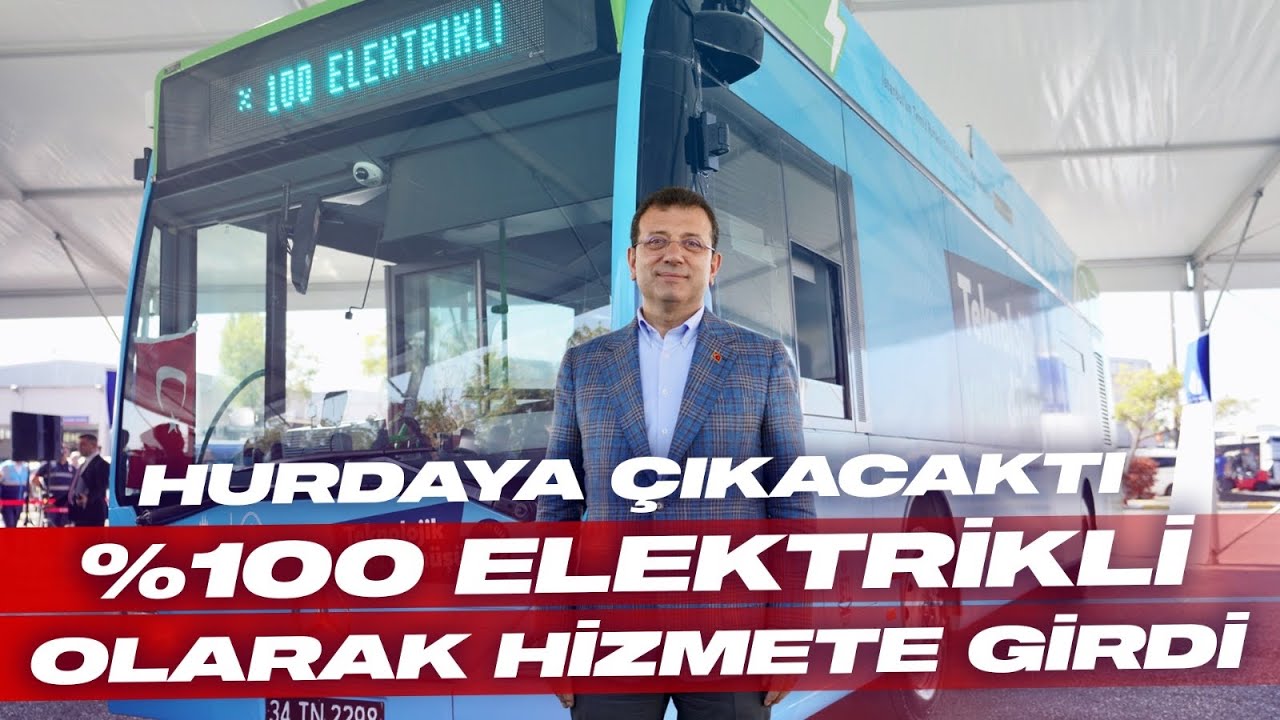 İETT OTOBÜSÜNÜ DİZELDEN ELEKTRİKLİYE DÖNÜŞTÜRDÜK